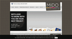 Desktop Screenshot of midoprinting.com